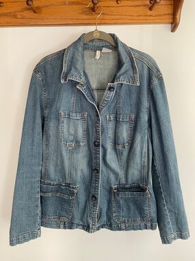 St. John's Bay Light Blue Denim Jacket